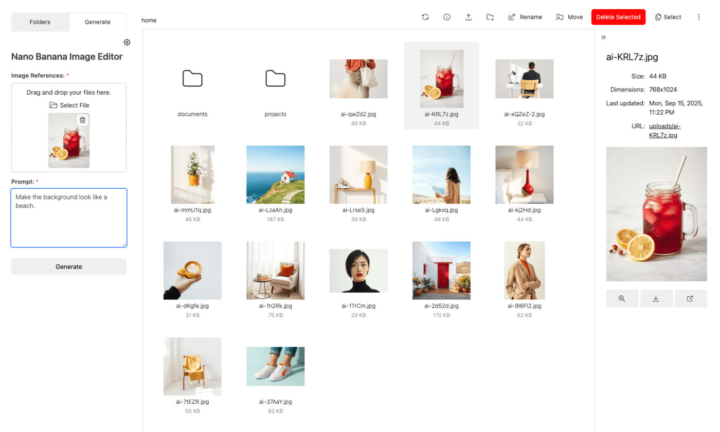 Files.js Asset Manager